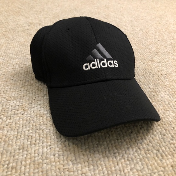 Adidas Climate Black Mesh Logo Cap - Picture 2 of 7
